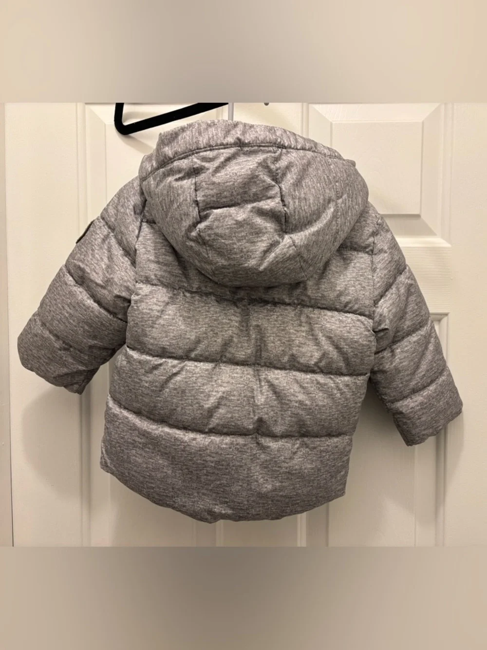 GAP | Heather Gray Quilted Puffer Jacket